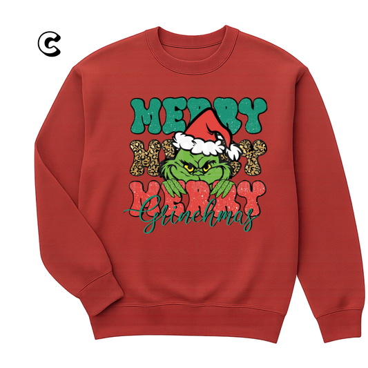 "Merry Grinchmas" Grinch Apparel