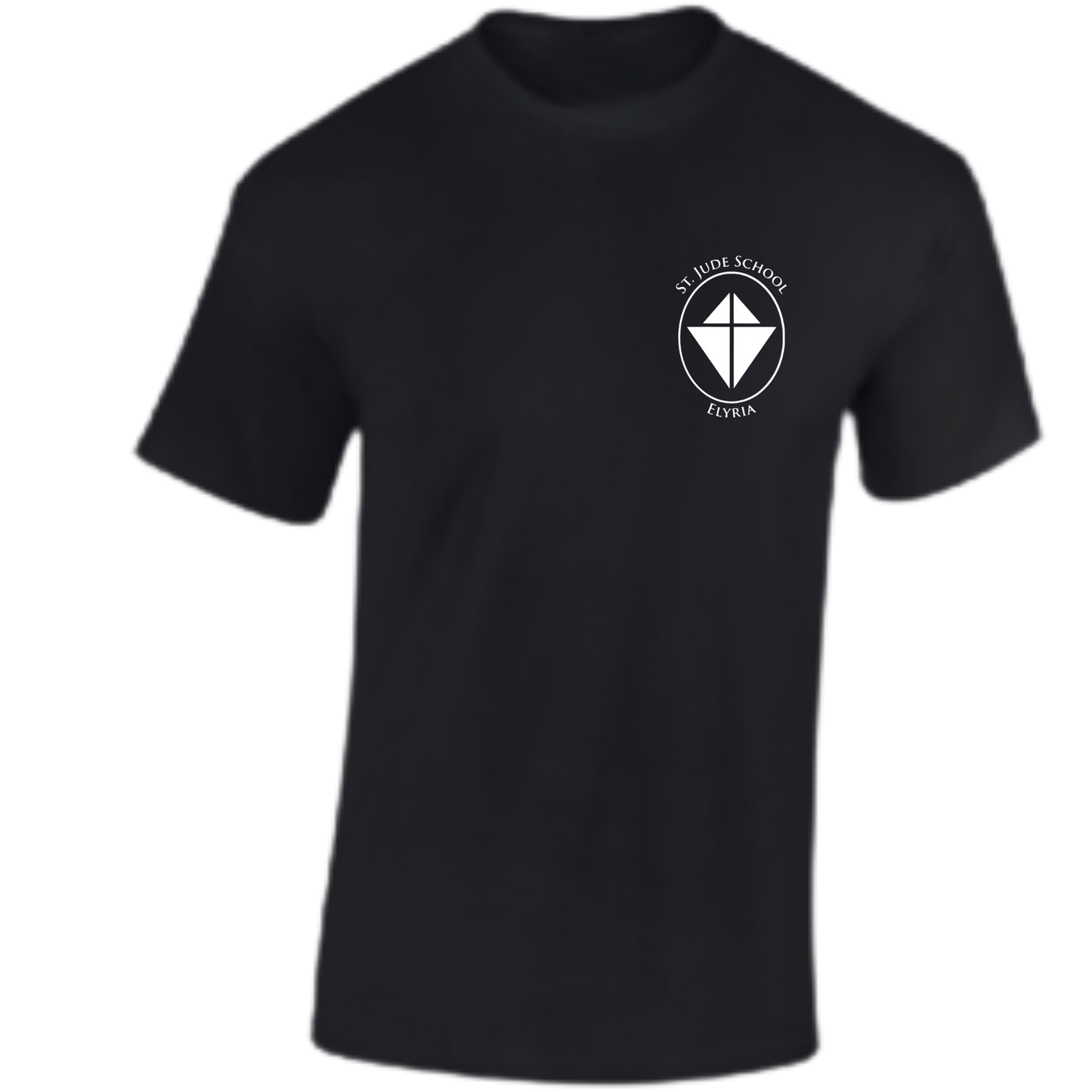 St. Jude School Elyria Left Chest Kite Logo T-Shirt & Crewneck Sweatshirt