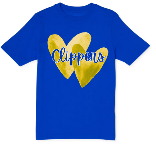 Clearview Clippers Youth and Adult Apparel HEART CLIPPERS