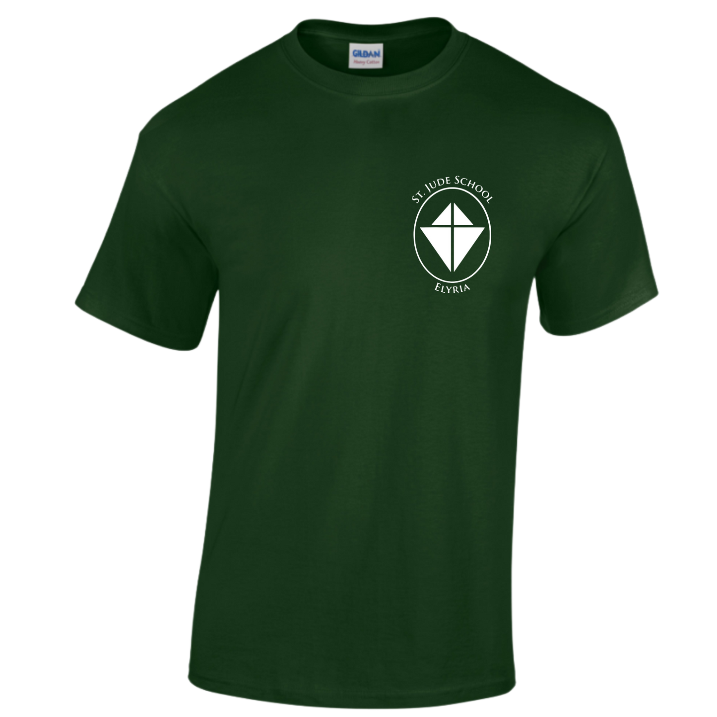 St. Jude School Elyria Left Chest Kite Logo T-Shirt & Crewneck Sweatshirt