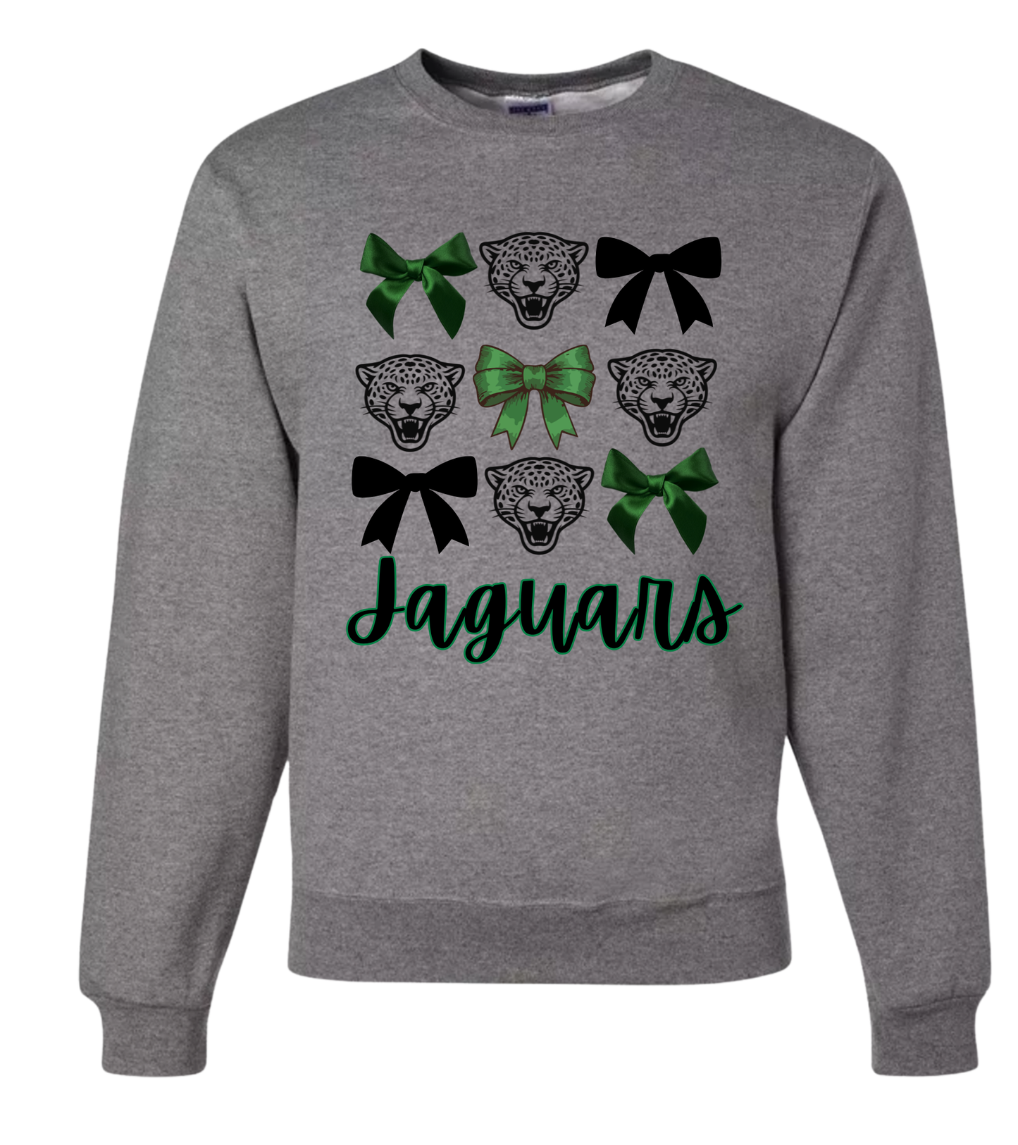 St Jude Jaguars Elyria Bows and Jags Patterned T-Shirt Sweatshirt or Hoodie