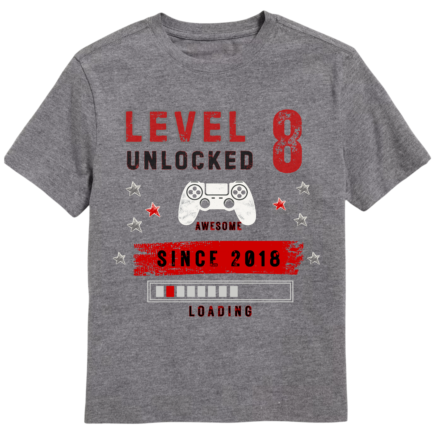 🎮Level [insert age] Unlocked (Awesome Since [insert birthyear]) -- Customize to Birthday Age --🎮