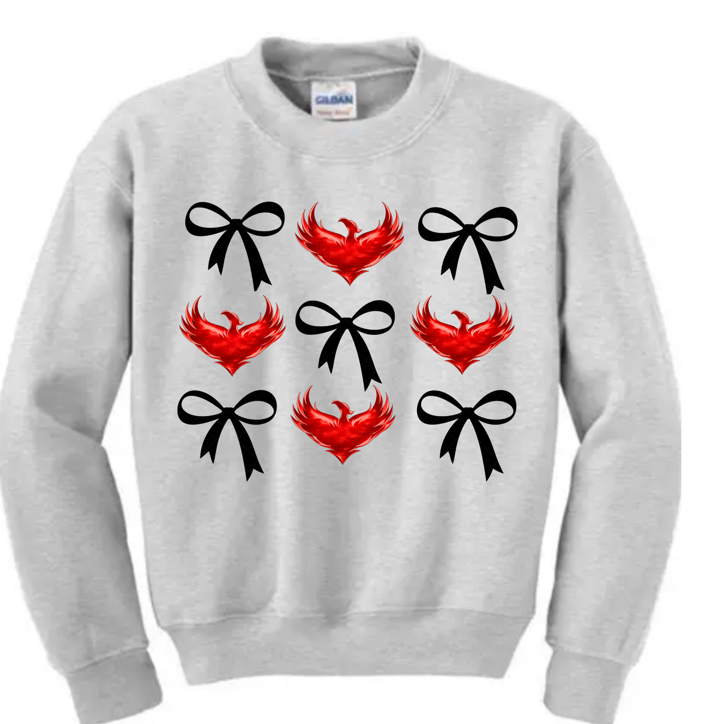 Oberlin Phoenix Cheer Bows