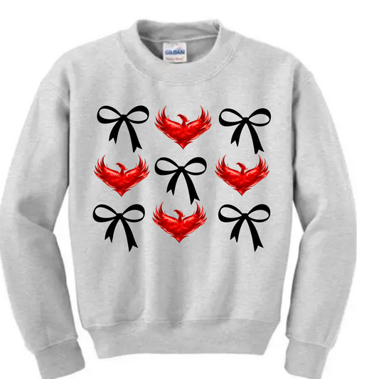 Oberlin Phoenix Cheer Bows