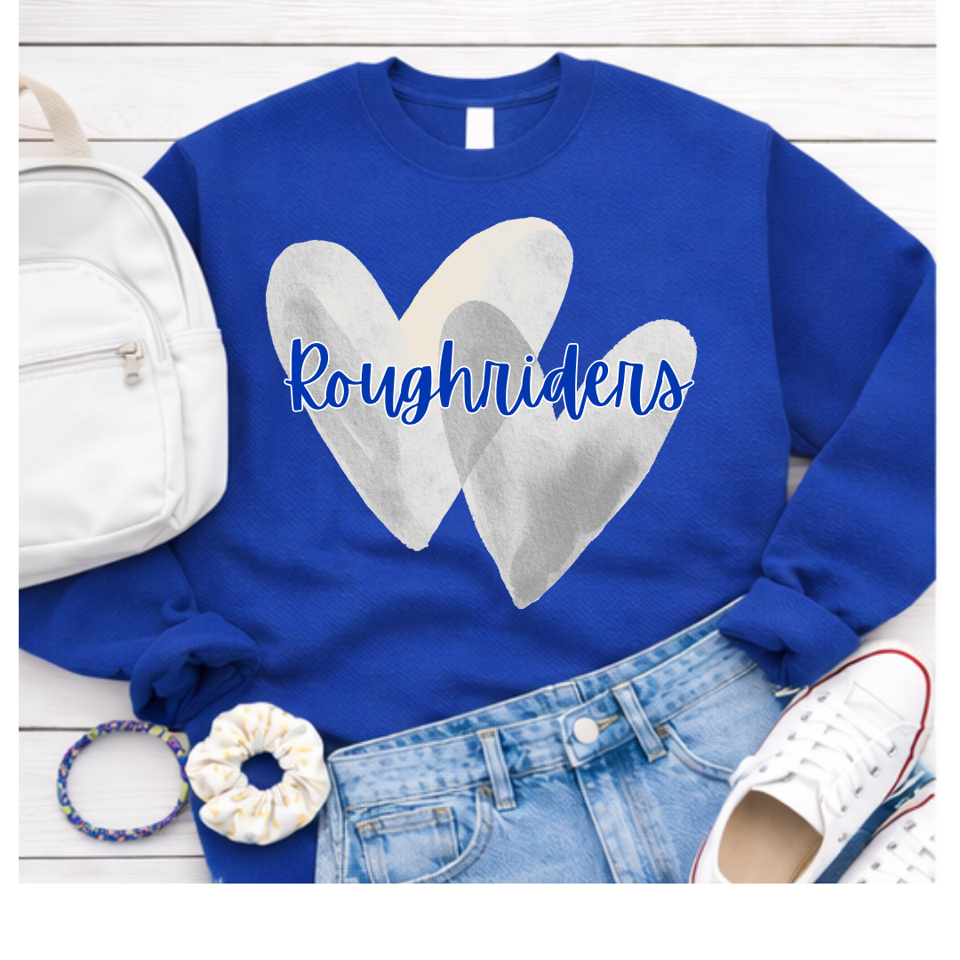 Western Reserve Roughriders HEART RR T-Shirt / Sweatshirt