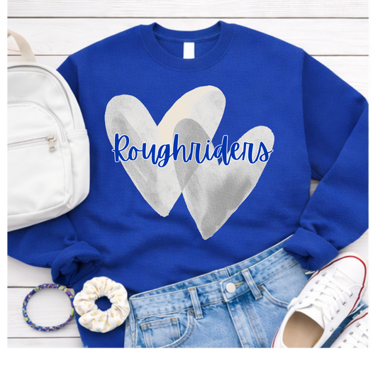 Western Reserve Roughriders HEART RR T-Shirt / Sweatshirt
