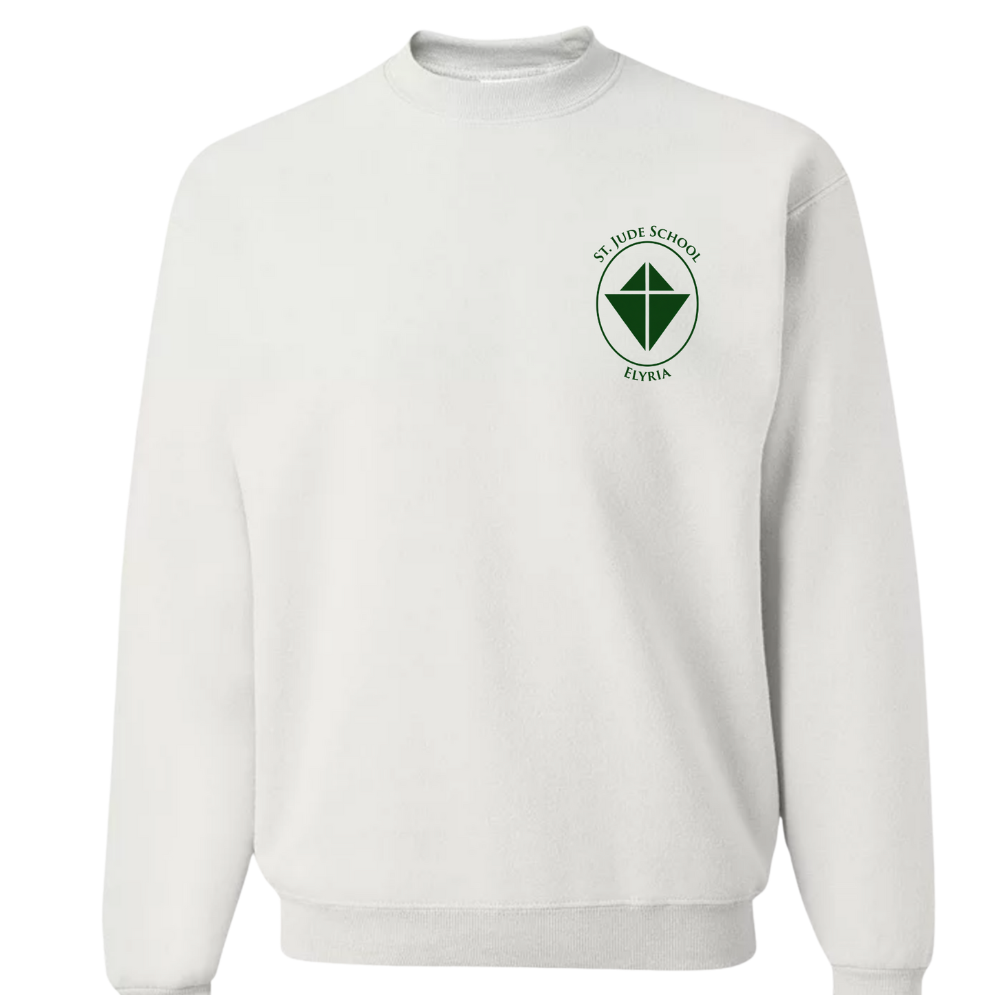 St. Jude School Elyria Left Chest Kite Logo T-Shirt & Crewneck Sweatshirt