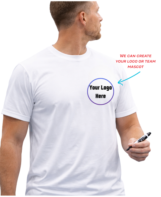 Adult Custom Coach Logo T-Shirt