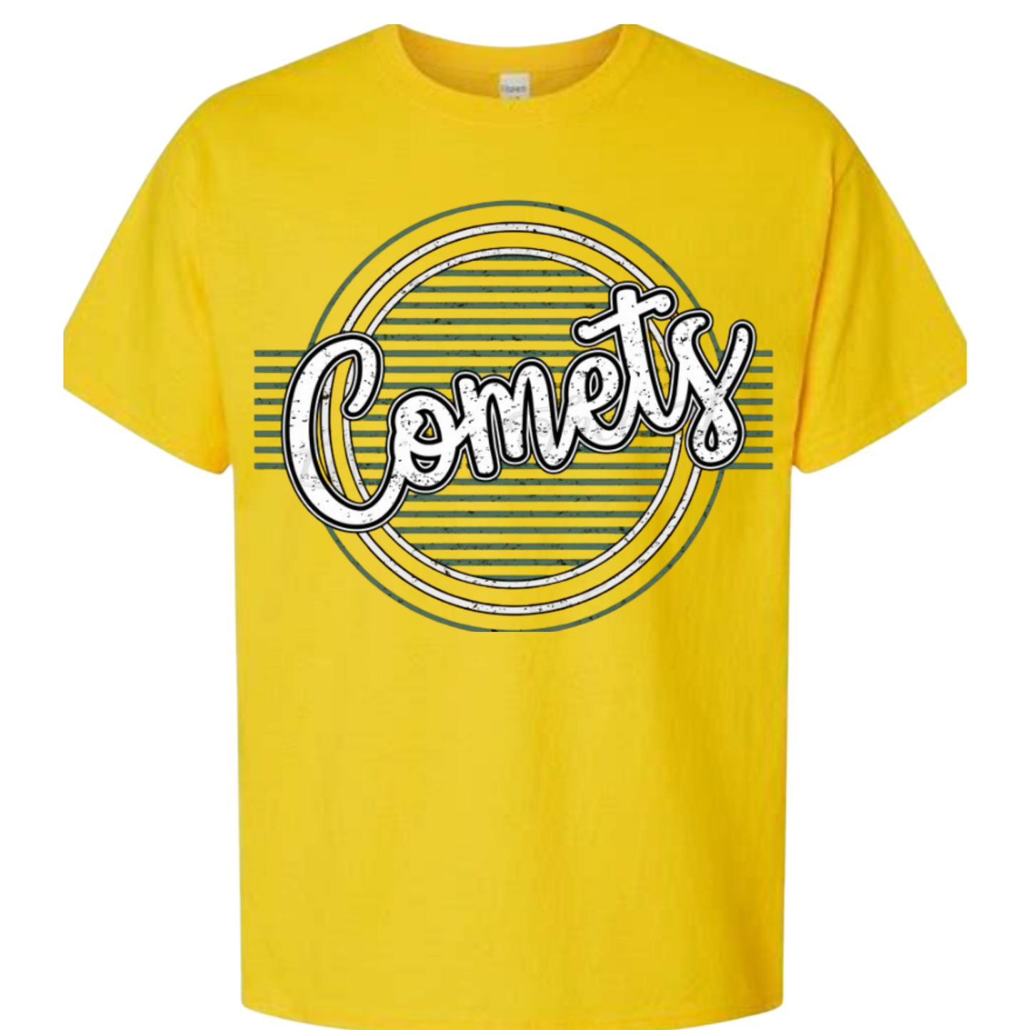 Amherst Comets "COMETS" Script